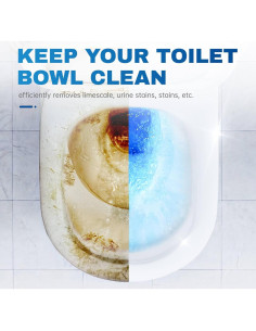 Limpiador de Inodoro Vacplus - Paquete de 3 Botellas 600 Descargas 2