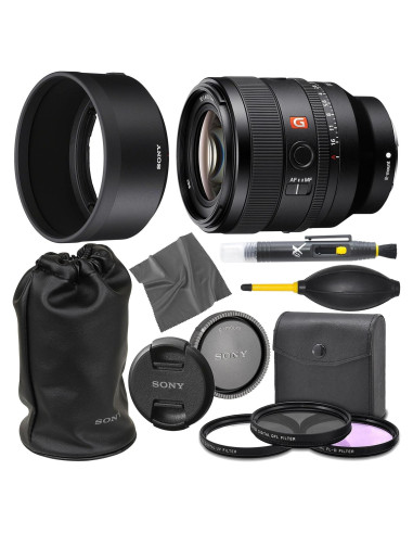 Lente Sony FE 50mm f/1.4 GM + Paquete ZoomSpeed Pro