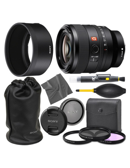 Lente Sony FE 50mm f/1.4 GM + Paquete ZoomSpeed Pro