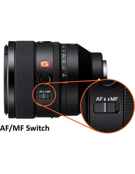 Lente Sony FE 50mm F1.2 GM - Apertura Ultra Brillante, Kit Completo