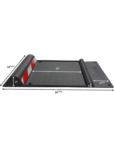 Guía de Estacionamiento Croc Liner Rueda Antideslizante 50.4x26 cm