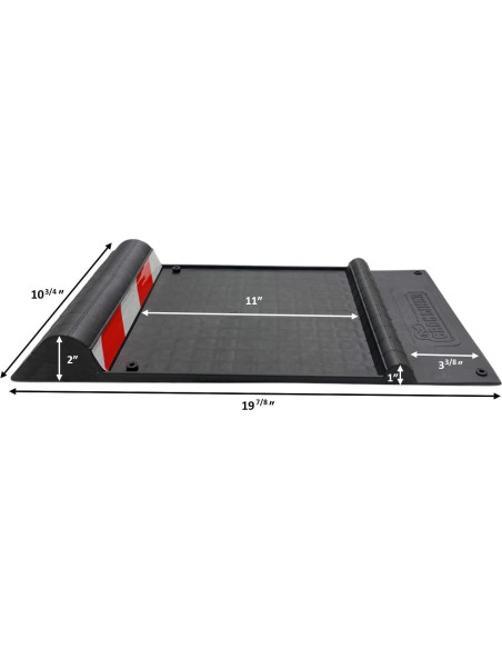 Guía de Estacionamiento Croc Liner Rueda Antideslizante 50.4x26 cm