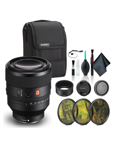 Lente Sony FE 50mm F1.2 GM - Apertura Ultra-Brillante, Kit Completo
