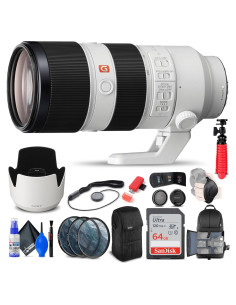 Lente Sony FE 70-200mm f/2.8 GM OSS + Kit Completo