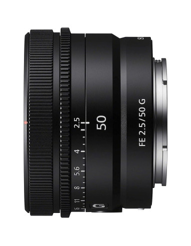 Lente Sony FE 50mm F2.5 G para Cámaras Sin Espejo