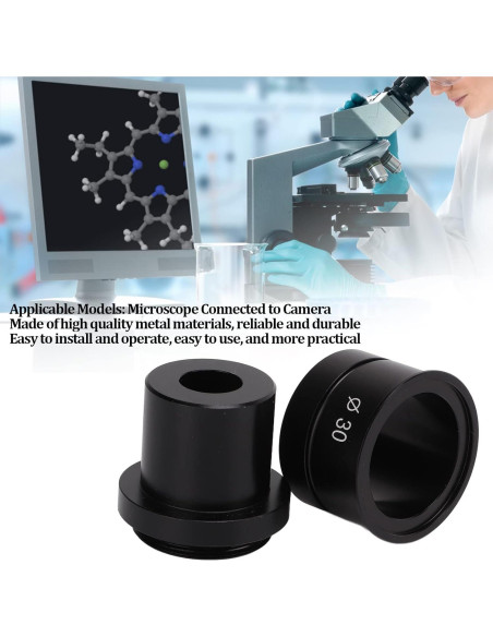 Anillo Adaptador de Lente C Mount Hilitand 23.2mm 30mm