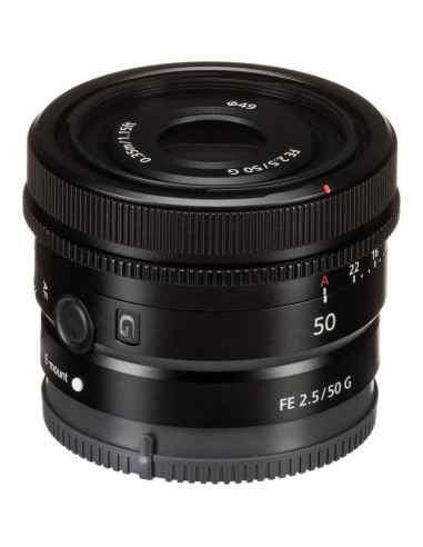 Lente Sony FE 50mm f/2.5 G E-Mount + Kit de Filtros y Limpieza
