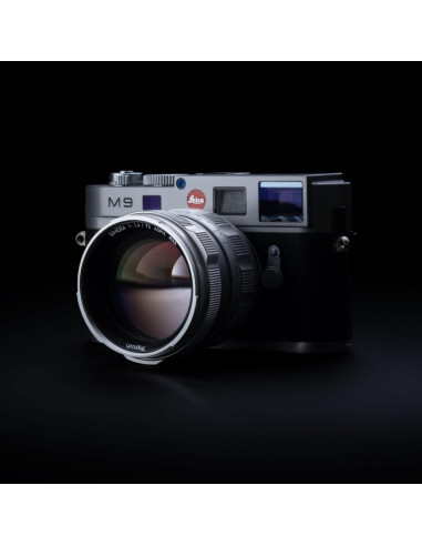 Lente Telefoto Simera 75mm F1.4 para Cámaras Leica M - Negro