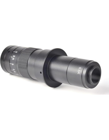Adaptador de lente C-Mount HAYEAR 180X para microscopio