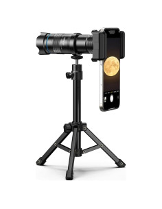 Lente Telefoto HD 28X MIAO LAB con Trípode para Smartphones