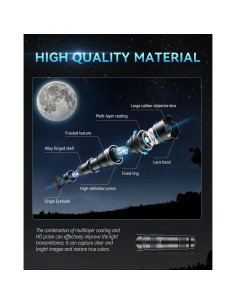 Lente Telefoto HD 28X MIAO LAB con Trípode para Smartphones 2