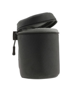 Funda Protectora de Lente de Cámara Navitech Negra 14x9cm