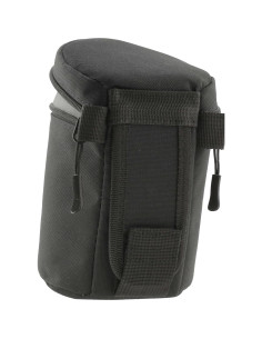 Funda Protectora de Lente de Cámara Navitech Negra 14x9cm 2
