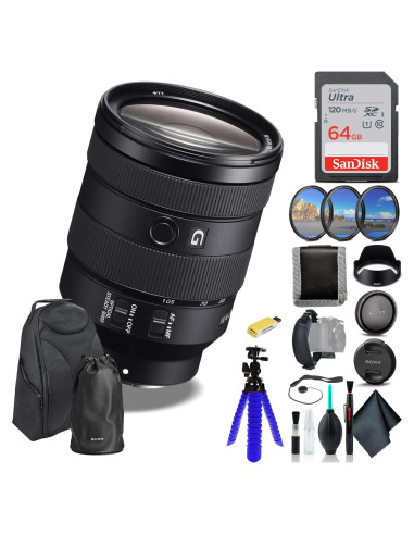 Lente Zoom Sony FE 24-105mm F4 G OSS - Kit Completo