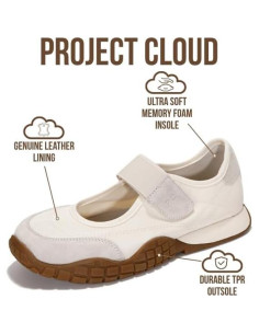 Zapatos Mary Jane Mujer Project Cloud Donna - Antideslizantes 2