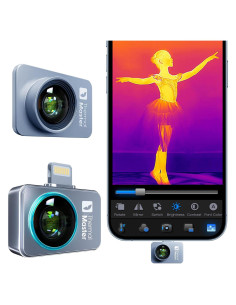 Cámara Térmica P2 Pro para iPhone, IR 512x384, Zoom 15X