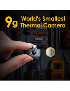 Cámara Térmica P2 Pro para iPhone, IR 512x384, Zoom 15X 2