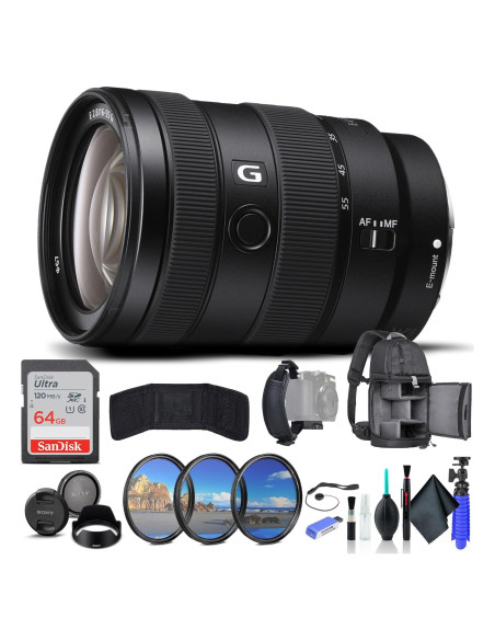 Lente Zoom Estándar Sony E 16-55mm F2.8 G SEL1655G