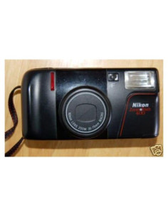 Cámara de película Nikon Zoom Touch 400 35MM P&S Automática