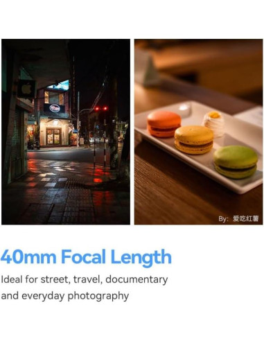 Lente TTArtisan 40mm F2 Autofoco para Cámaras Sony