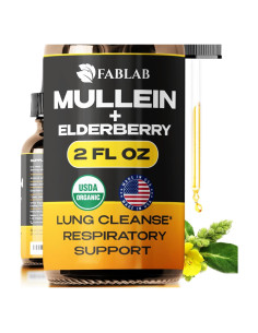 Extracto de Mullein FabLab 60 ml - Suplemento Respiratorio