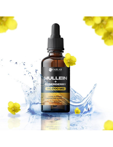 Extracto de Mullein FabLab 60 ml - Suplemento Respiratorio