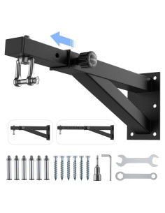 Soporte para Saco Pesado BaiYuan Ajustable 44-66 cm 362 kg