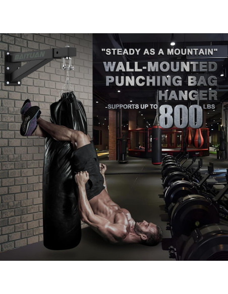 Soporte para Saco Pesado BaiYuan Ajustable 44-66 cm 362 kg