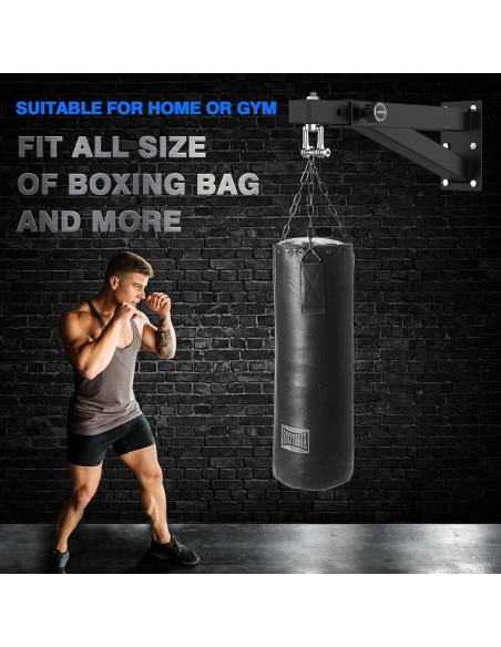 Soporte para Saco Pesado BaiYuan Ajustable 44-66 cm 362 kg