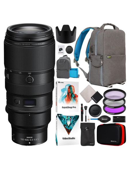 Lente Zoom Telefoto Nikon NIKKOR Z 100-400mm f/4.5-5.6 VR S