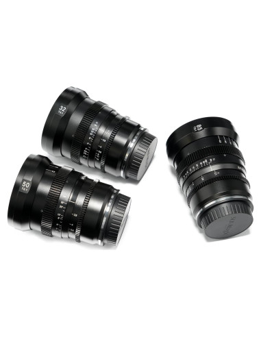 Juego de Lentes SLR Magic APO MicroPrime CINE 32/50/85mm Canon EF