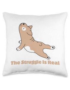 Almohada de Meditación Yoga Dog 40x40 cm Multicolor