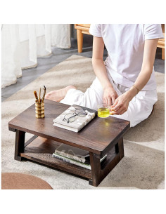 Mesa de Altar Plegable SANCTIFD 50cm Madera Paulownia 2