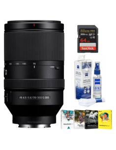 Lente Telefoto Zoom Sony FE 70-300mm f/4.5-5.6 G OSS E-Mount