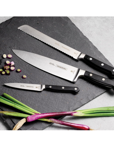 Juego de Cuchillos Tramontina Pro Series 3 Piezas Forjados