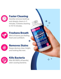 Limpiador Profundo EverSmile AllClean Minerales 300g - Alineadores y Retenedores 2