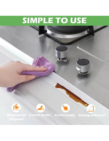 Cinta de Sellador Autoadhesiva PVC UIOCSSC 3.8CM x 3.2M Gris