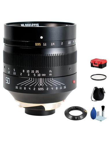 Lente TTArtisan 50mm F0.95 con Adaptador Leica M a Fuji X