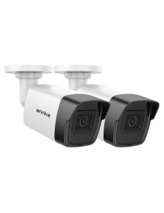 Cámaras de Seguridad PoE ANNKE C500 5MP con Audio 2 Unidades