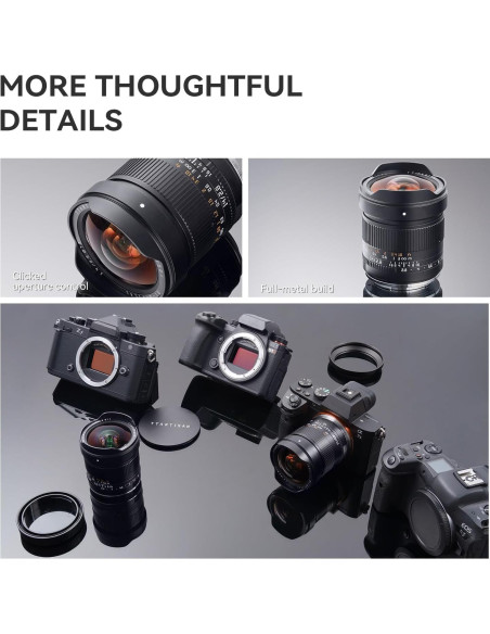 Lente Ultra Gran Angular TTARTISAN 14mm f/2.8 E-Mount