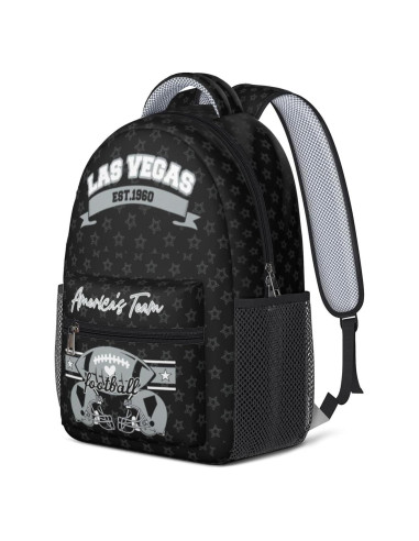 Mochila de Fútbol Genérico para Niños 20L Negra