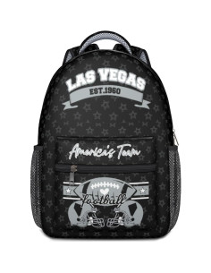 Mochila de Fútbol Genérico para Niños 20L Negra 2