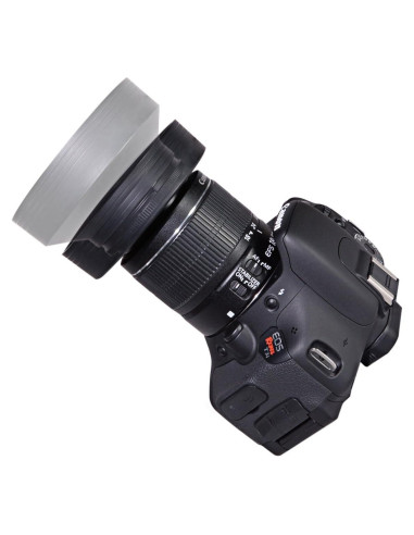 Capucha de Lente de Goma Plegable 62mm CamDesign