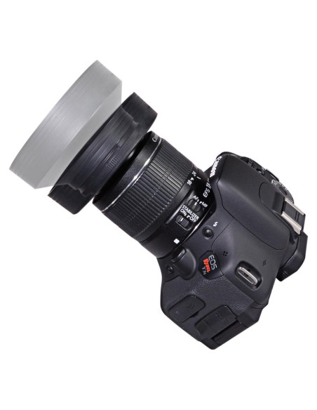 Capucha de Lente de Goma Plegable 62mm CamDesign