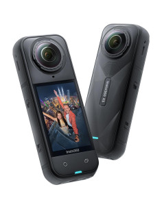 Cámara de Acción Insta360 X5 8K 360 Impermeable 72MP 2