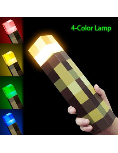 Lámpara de Pared Recargable USB Wllna Antorcha Nocturna 4 Colores 2