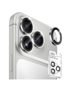 Protector de Lente de Cámara Bstozalle 2 Pack para iPhone 14/15/16/17 Pro Max - Vidrio Templado Grado Militar