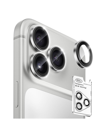 Protector de Lente de Cámara Bstozalle 2 Pack para iPhone 14/15/16/17 Pro Max - Vidrio Templado Grado Militar