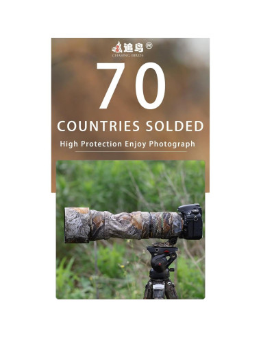 Funda Impermeable Camuflaje CHASING BIRDS para Lente Sigma 150-600mm
