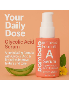 Suero Exfoliante Ácido Glicólico Bambalo 30ml - Hidratante y Aclarador 2